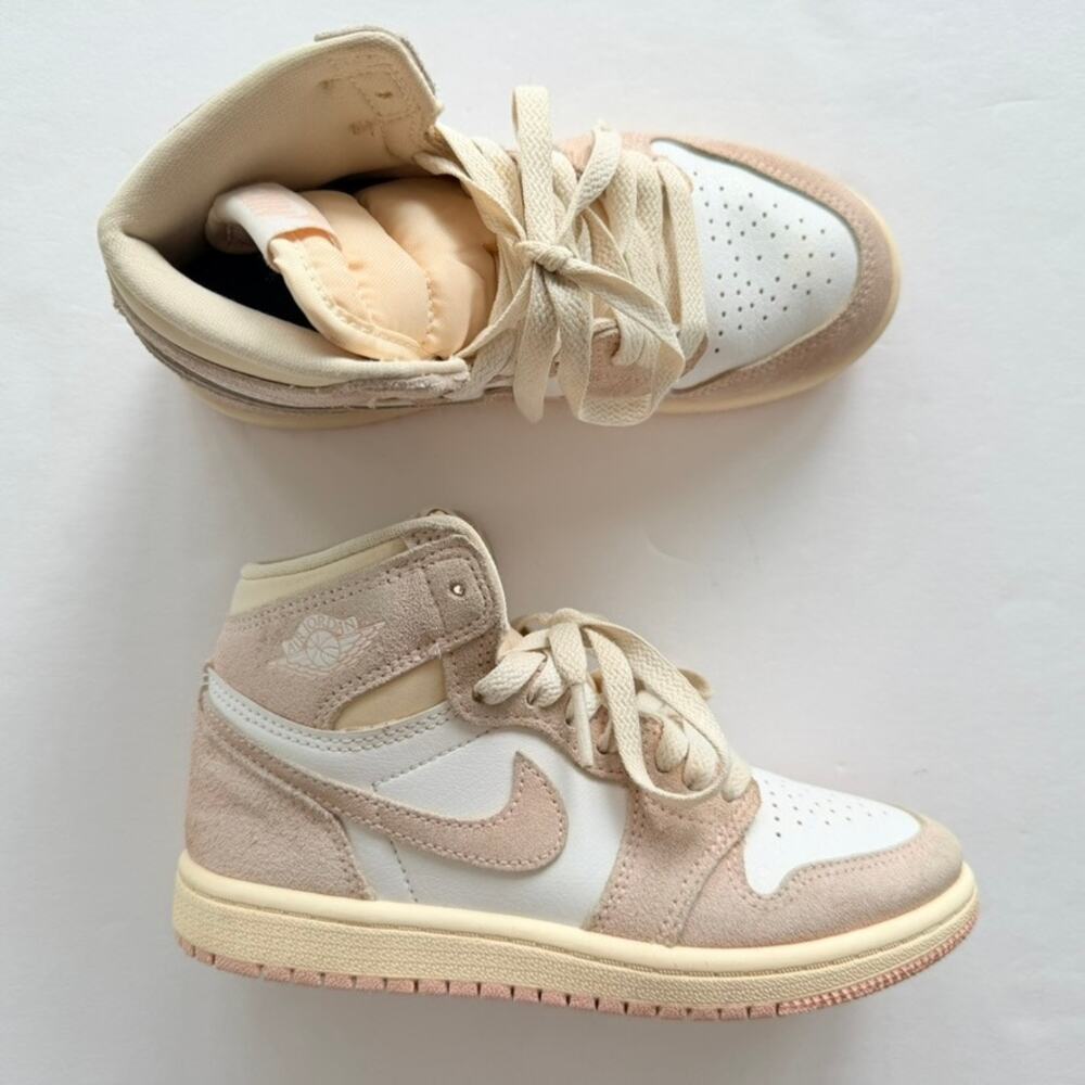 Nike Kids' Toddler Air Jordan 1 Retro High Sneaker OG "Washed Pink" Size 13C